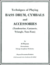 TECHNIQUES OF PLAYING BASS DRUM/CYMBALS cover